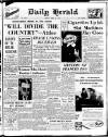 Daily Herald Friday 28 April 1939 Page 1