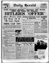 Daily Herald Friday 01 September 1939 Page 1