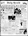Daily Herald Tuesday 09 January 1940 Page 1