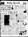 Daily Herald Wednesday 24 January 1940 Page 1