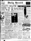 Daily Herald Friday 08 March 1940 Page 1
