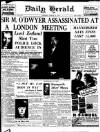 Daily Herald Thursday 14 March 1940 Page 1