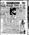 Daily Herald Thursday 24 October 1940 Page 1