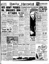 Daily Herald Wednesday 13 January 1943 Page 1