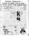 Daily Herald Wednesday 28 March 1945 Page 1