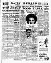 Daily Herald Tuesday 24 January 1950 Page 1