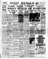 Daily Herald Tuesday 14 February 1950 Page 1