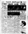 Daily Herald Friday 10 March 1950 Page 1