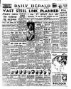 Daily Herald Wednesday 10 May 1950 Page 1
