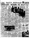 Daily Herald Monday 15 May 1950 Page 1