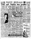 Daily Herald Friday 08 September 1950 Page 1