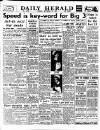 Daily Herald Tuesday 12 September 1950 Page 1