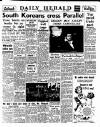 Daily Herald Monday 02 October 1950 Page 1