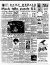 Daily Herald Monday 16 October 1950 Page 1