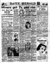 Daily Herald Friday 12 January 1951 Page 1