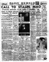 Daily Herald Saturday 13 January 1951 Page 1