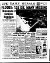 Daily Herald Monday 02 February 1953 Page 1