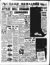 Daily Herald Thursday 10 March 1955 Page 1