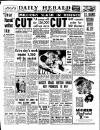 Daily Herald Wednesday 16 January 1957 Page 1