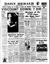 Daily Herald Thursday 24 October 1957 Page 1