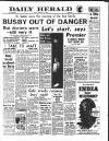 Daily Herald Monday 10 February 1958 Page 1