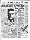 Daily Herald Thursday 03 April 1958 Page 1