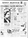 Daily Herald Tuesday 18 November 1958 Page 1