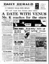 Daily Herald Monday 13 February 1961 Page 1