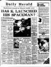 Daily Herald Tuesday 11 April 1961 Page 1