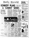 Daily Herald Saturday 20 May 1961 Page 1