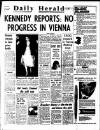 Daily Herald Wednesday 07 June 1961 Page 1