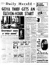 Daily Herald Wednesday 23 August 1961 Page 1