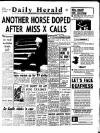 Daily Herald Monday 27 November 1961 Page 1