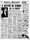 Daily Herald Wednesday 31 January 1962 Page 1