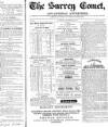 Surrey Comet Saturday 23 December 1854 Page 1
