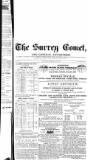Surrey Comet Saturday 10 February 1855 Page 1