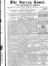 Surrey Comet Saturday 14 April 1855 Page 1