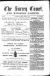 Surrey Comet Saturday 01 March 1856 Page 1