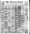 Surrey Comet Saturday 01 November 1890 Page 1