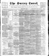 Surrey Comet Saturday 01 August 1891 Page 1