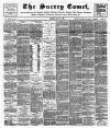 Surrey Comet Saturday 25 June 1892 Page 1