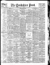 Yorkshire Post and Leeds Intelligencer Friday 12 September 1930 Page 1