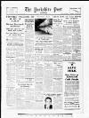 Yorkshire Post and Leeds Intelligencer Saturday 02 October 1943 Page 1