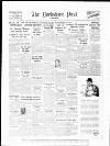 Yorkshire Post and Leeds Intelligencer Tuesday 25 January 1949 Page 1
