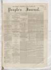 Dundee People's Journal Saturday 02 January 1858 Page 1