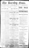 Burnley News Wednesday 15 January 1913 Page 1