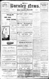 Burnley News Wednesday 14 March 1917 Page 1