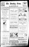 Burnley News Saturday 03 September 1927 Page 1
