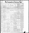 Lancashire Evening Post Monday 25 October 1886 Page 1