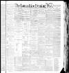 Lancashire Evening Post Monday 24 January 1887 Page 1